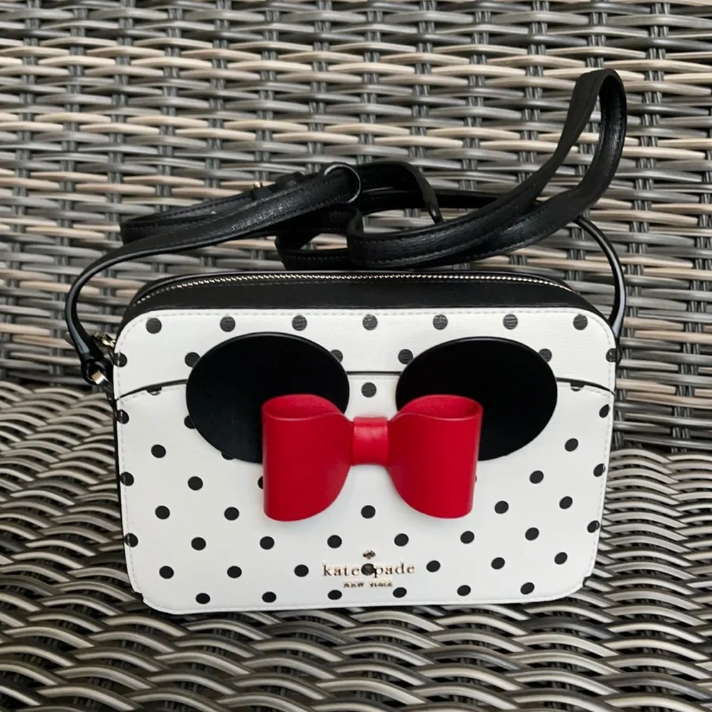 disney x kate spade new york other minnie mouse camera bag - Picture 16 of 16
